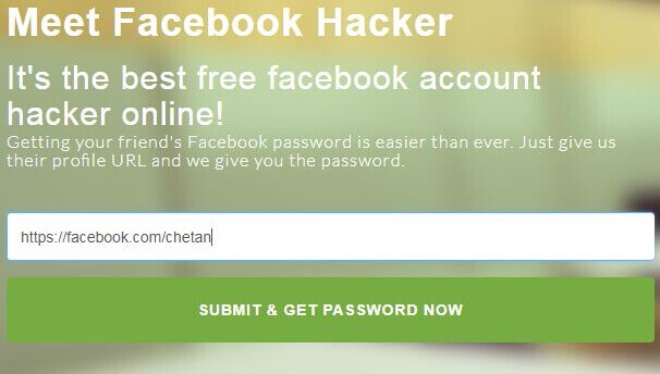 Hackează parola Facebook Messenger online folosind Hack FB Now