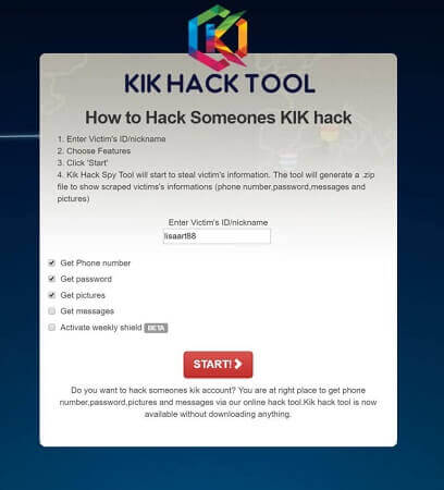 在網頁瀏覽器的網址列中輸入「http://www.kikhack2018.com/」將其開啟。